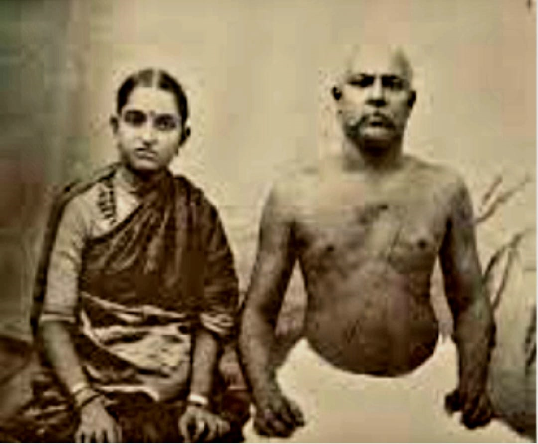 Master C.V.V and Mother Venkamma